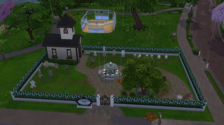 Sims 4 Graveyard