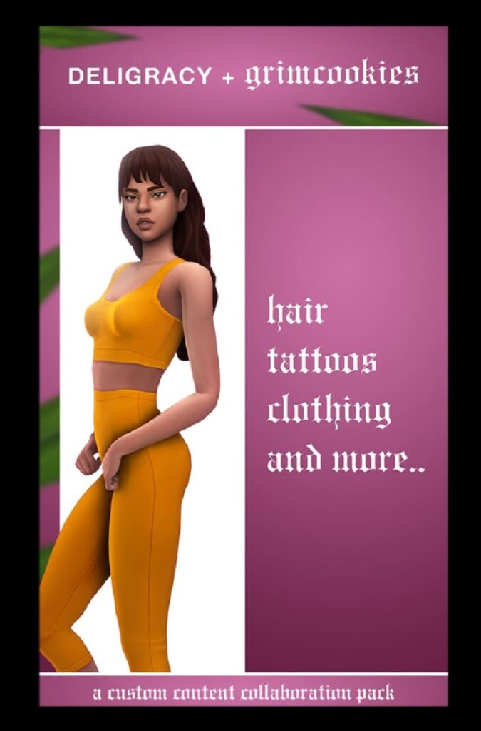 Hair, Tattoos, Clothing and more.. DELIGRACY X GRIMCOOKIE