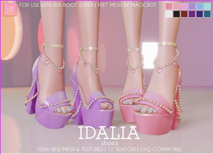 Idalia Shoes by SM Sims