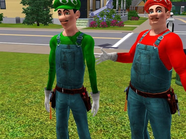 Mario and Luigi Costumes