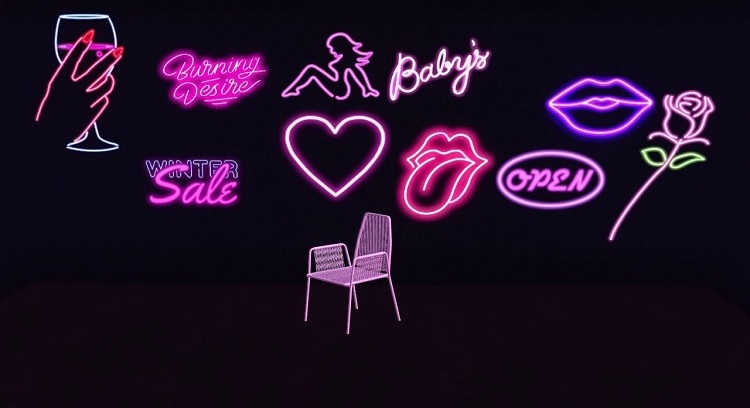 Neon lights cc set