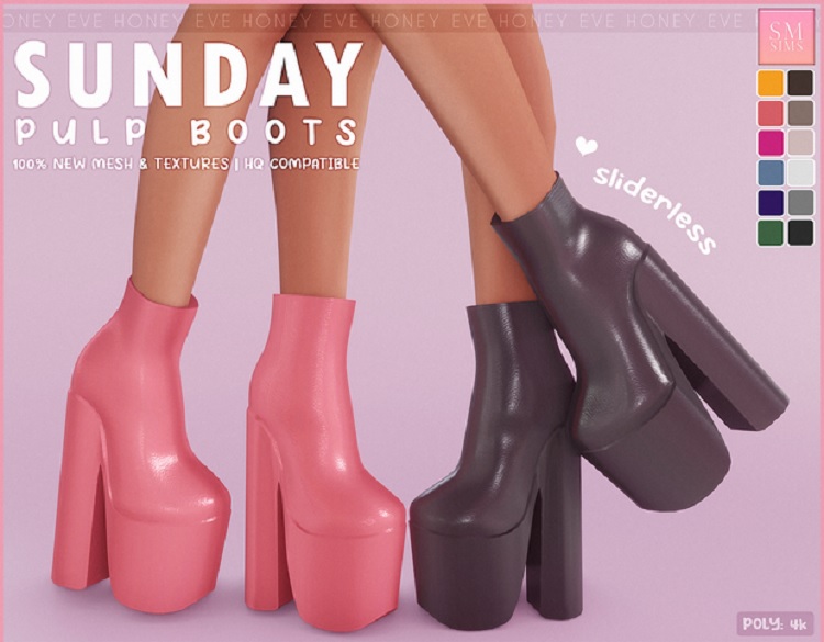 Sunday Pulp Boots by SM Sims