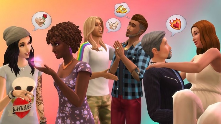 Who are the previous famous Sims LGBTQ+ characters?